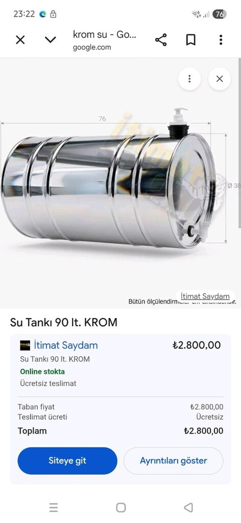 Su Tankı - 2