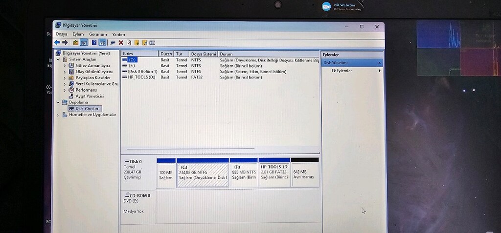 HPProBook 450 G2 İ7 4600U, 12Gb DDR3, 256 SSD - 5