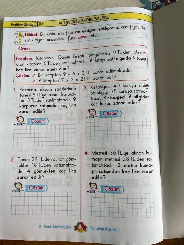 2.Sınıf Matematik Problem Kitabı - 5