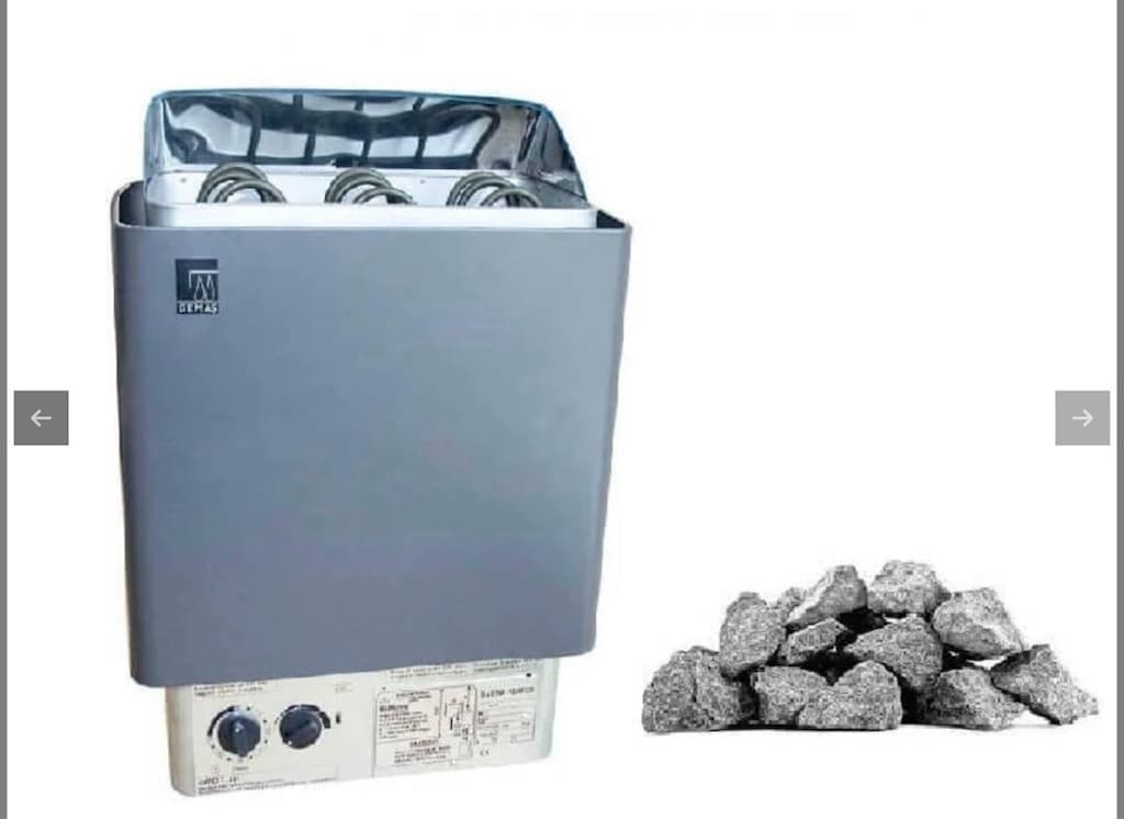 AZ KULLANILMIŞ SAUNA SOBASI 6 kW FIRSAT FİYAT