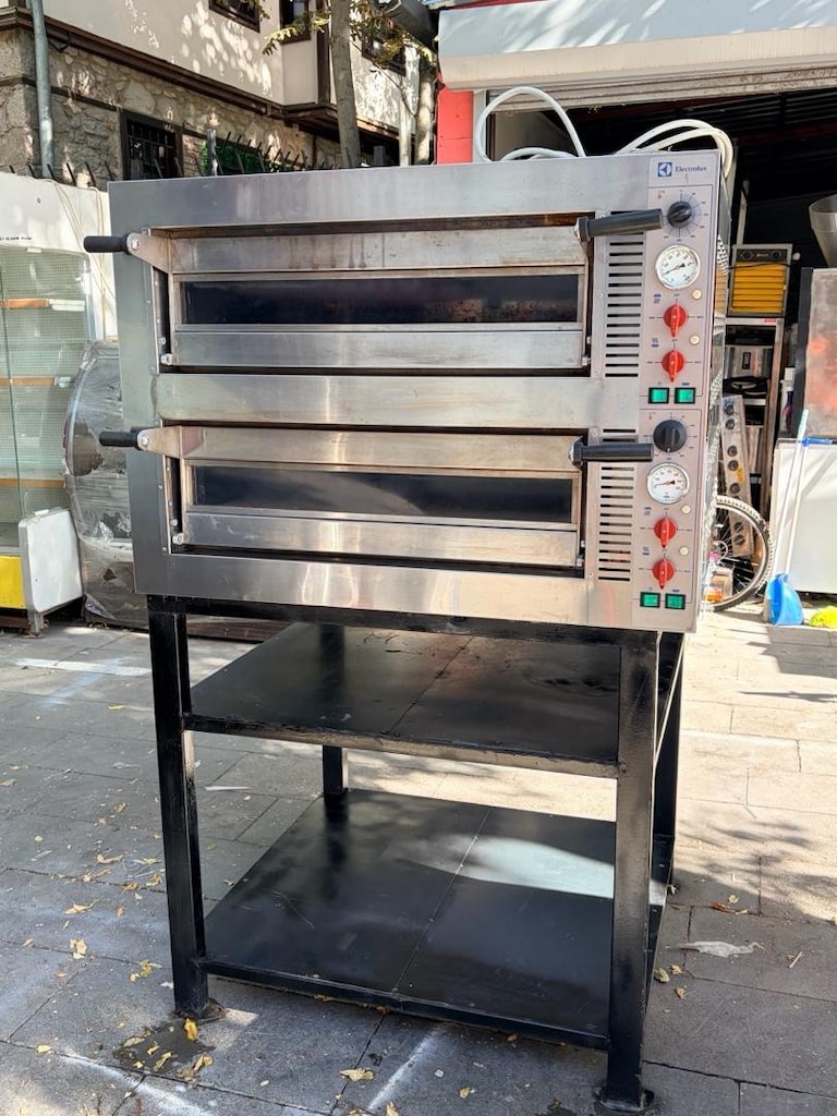 Electrolux 7272 Çift Katlı Pizza Fırını / Elektrikli Taş Taban Fırın