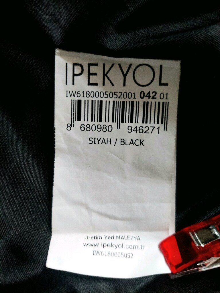 İPEKYOL kapitone desen suni deri ceket - 14