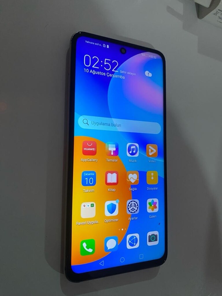huvai p smart 2021 128 gb orjınal tel sorun yok - 3