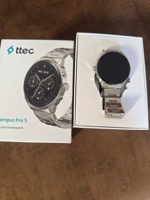 ttec Tempus Pro S 45 mm AMOLED Ekranlı Yuvarlak Çelik Kasa Akıllı Saat