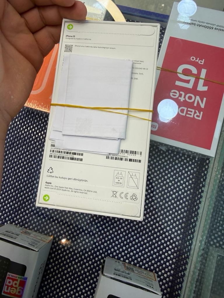 iphone 16 tr 0 kapalı kutu - 2