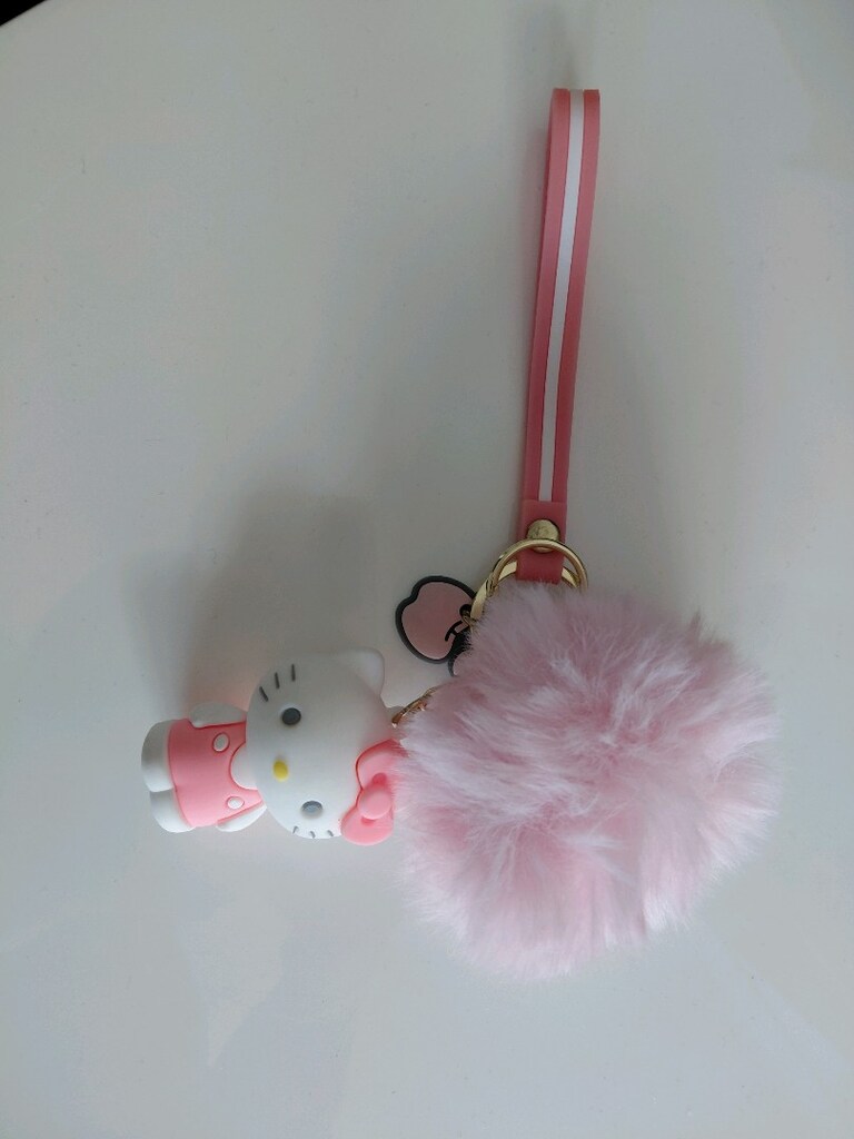ponponlu anahtarlık hello Kitty sıfır - 4