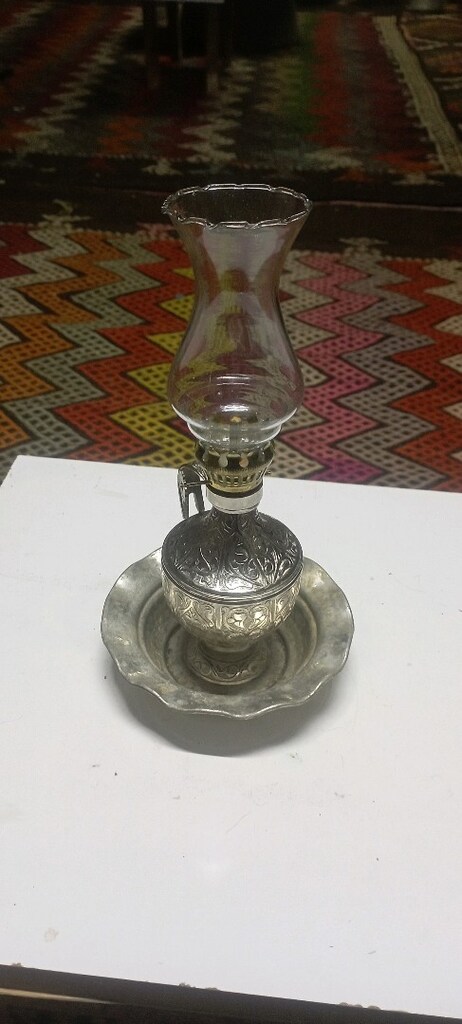 pirinç şinanay formunda gaz lambası - 2
