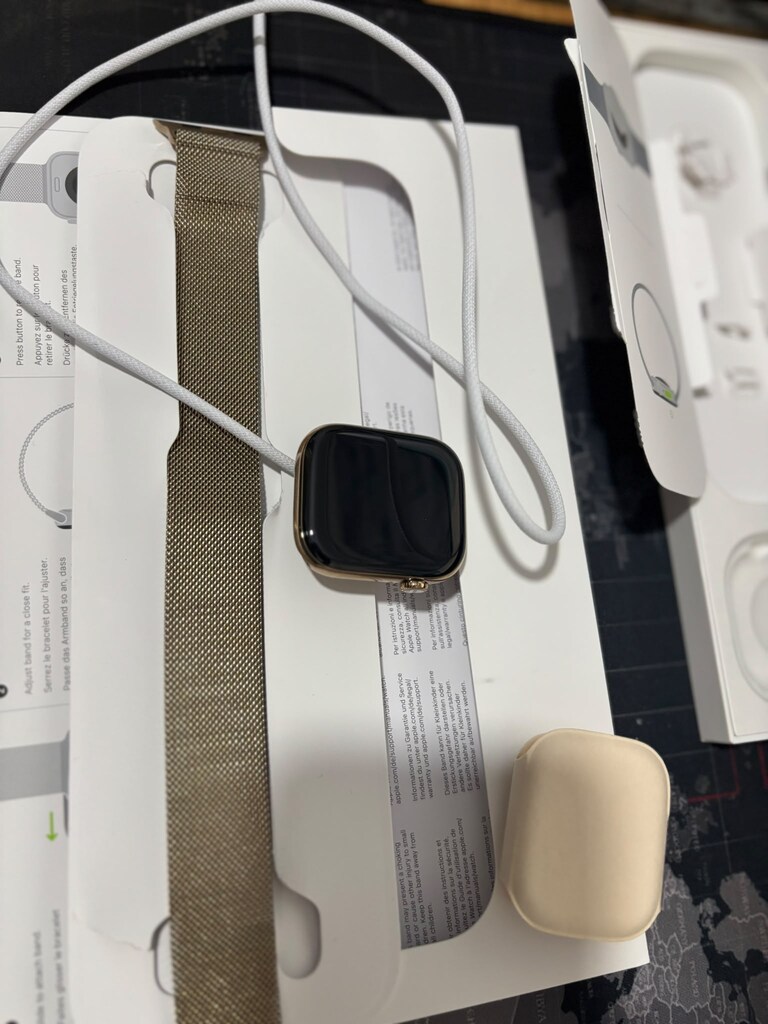 APPLE WATCH SERIES 11 GPS + CELLULAR 46MM GOLD TİTANYUM - 6
