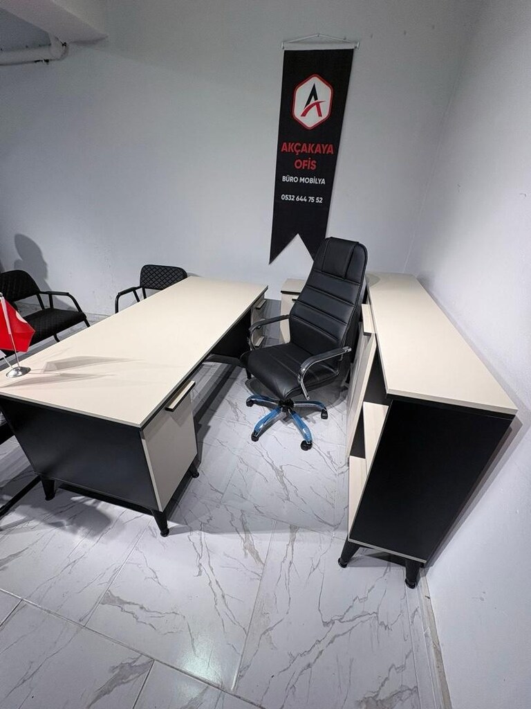 ZENA TAKIM OFİS TAKIMI MAKAM MASASI BÜRO MOBİLYASI - 8