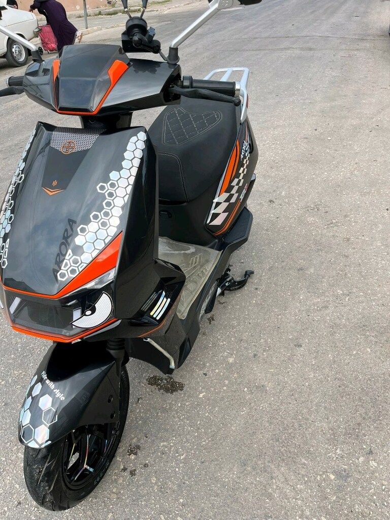 Arora zr7 modifiyeli 2024 elektrikli şarjlı motosiklet - 5