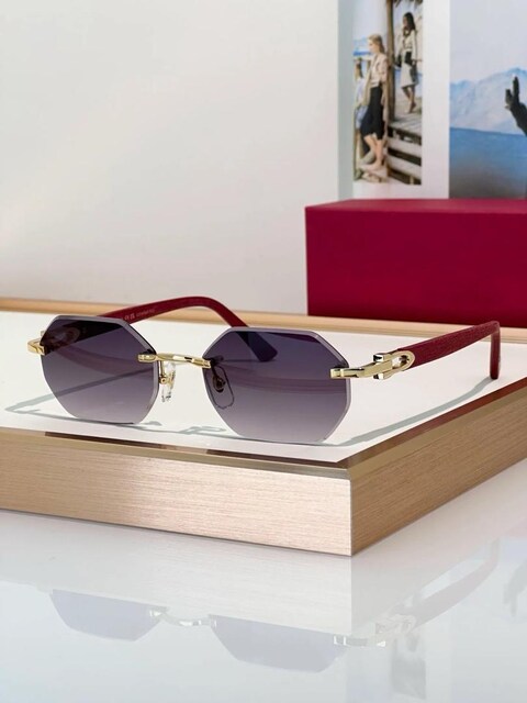 Cartier Unisex Güneş Gözlüğü 0439S 003
