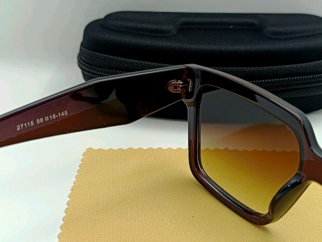 SIFIR KUTUDA, PRADA (BÜYÜK ÖLÇÜ,KEMİK) UV400 FİLTRELEME GÜNEŞ GÖZLÜĞÜ - 7