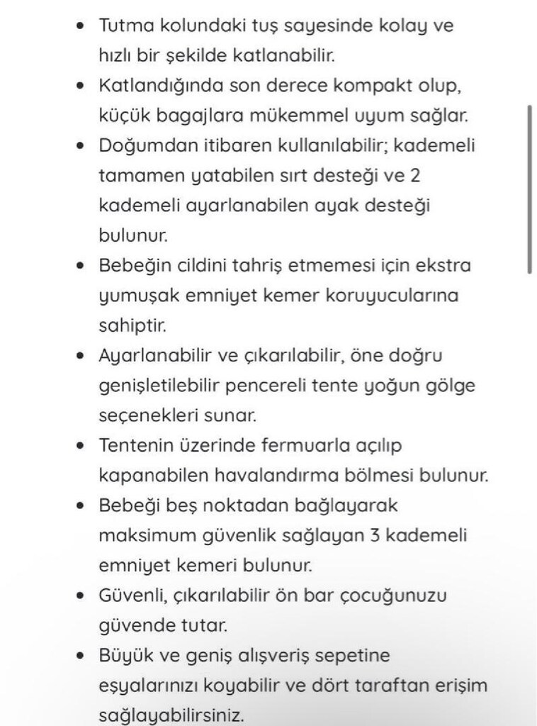 Pusetli bebek arabası - 12