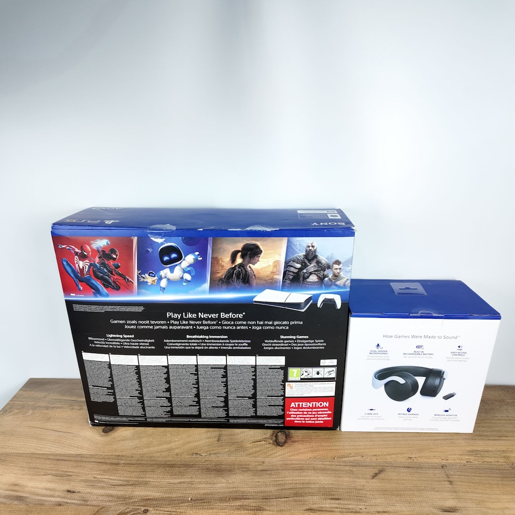 PLAYSTATİON 5 DİJİTAL SLIM KASA SIFIR + PULSE KULAKLIK SIFIR - 2
