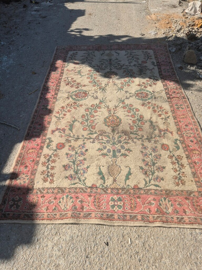 Dekorluk antika yün ısparta halı - 7