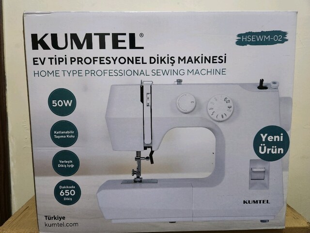 Kumtel Dikiş Makinesi HSEWM-02 Manuel Dikiş & Piko