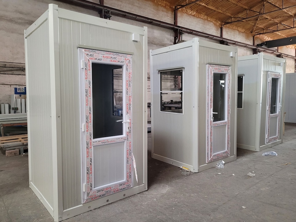 KABİNKONTEYNER YAPI KAMPANYA 130X130 GÜVENLİK KABİNİ BEKÇİ KULÜBESİ - 4