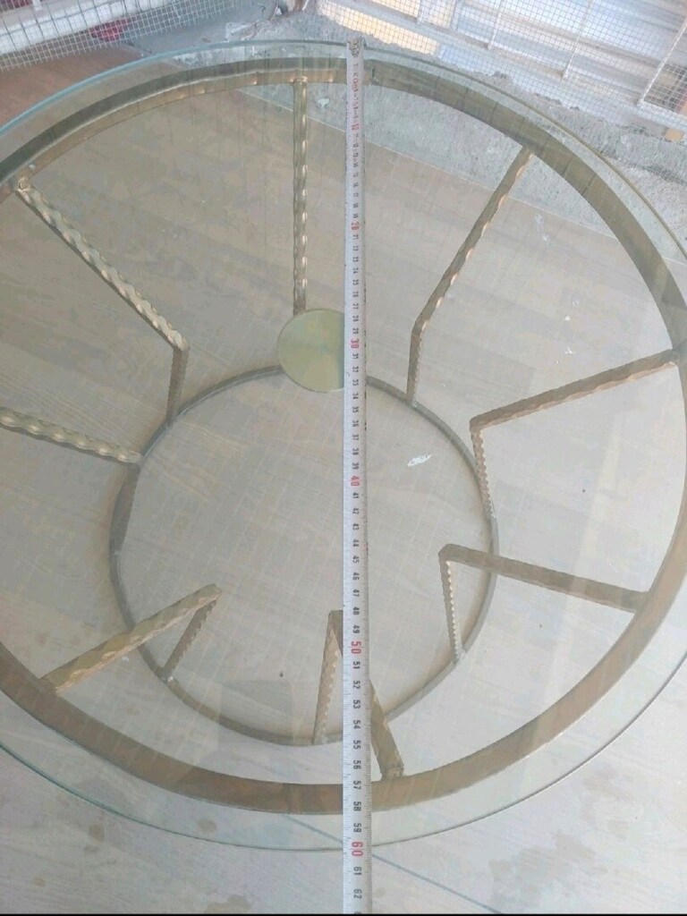Gold ferforje sehpa - 3