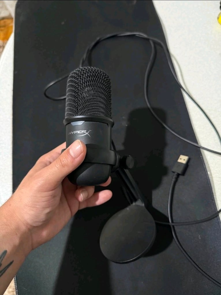 HyperX Solocast Oyuncu Mikrofonu - Siyah