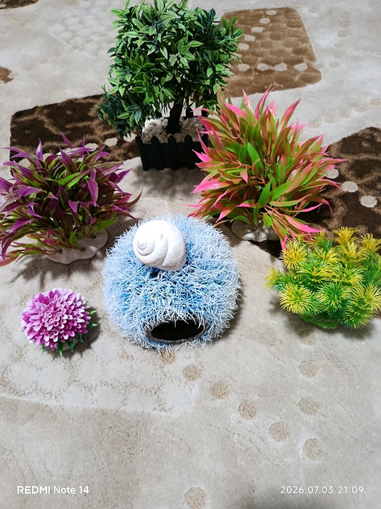 akvaryum içi aksesuarları komple satılık - 2