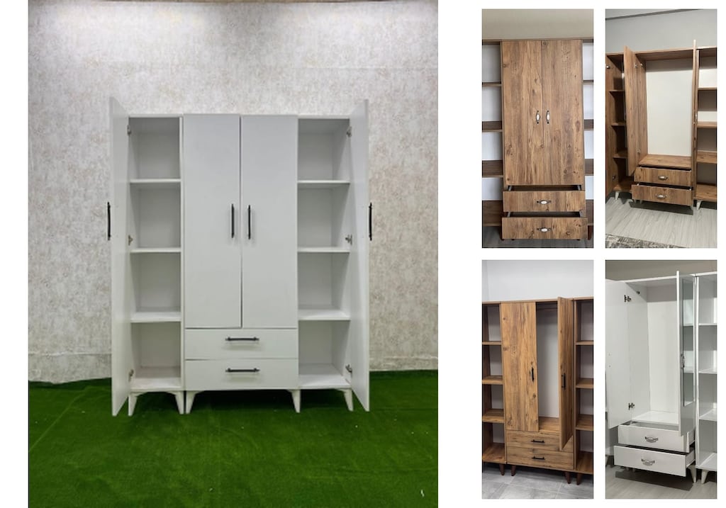 4 kapaklı elbise dolabı lxftbtmmhc - 5