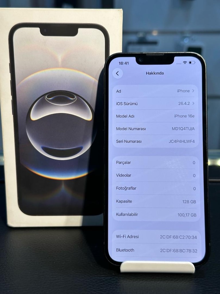 İPhone 16E 128Gb TR 7 AYLIK - 5