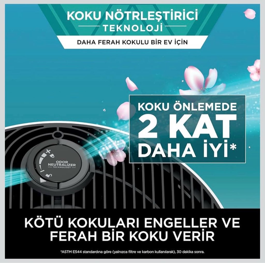 Shark HP300EU Neverchange Hava Temizleyici, 5 Yıla Kadar Filtre Ömrü - 9