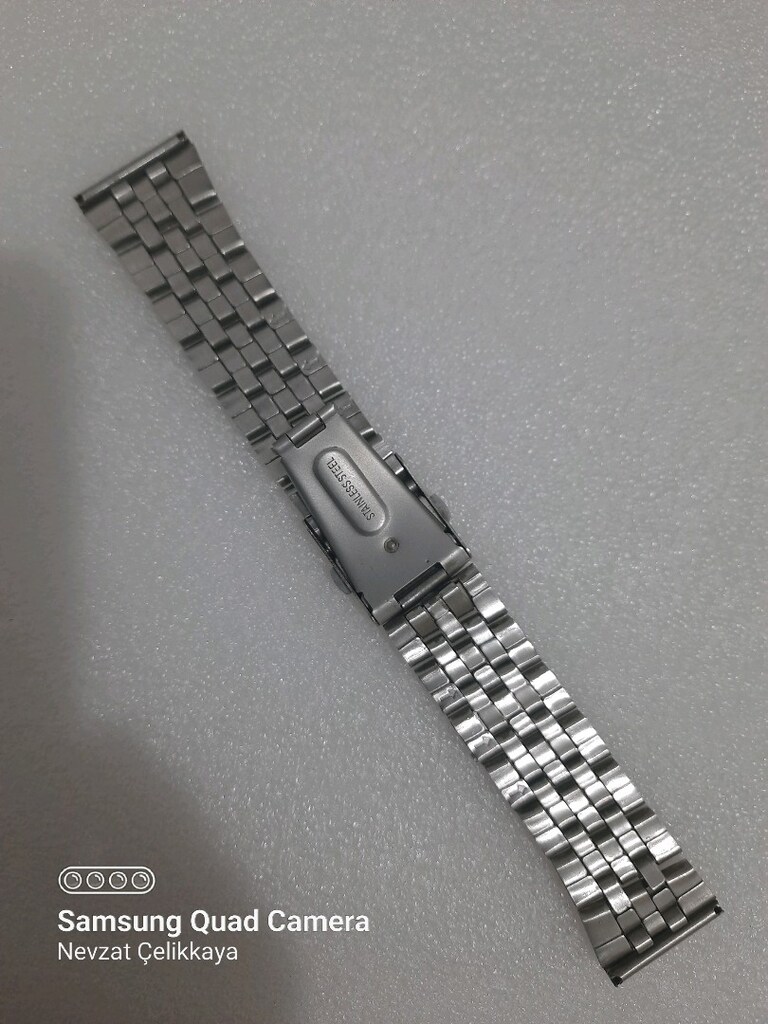 ÇELİK SAAT KORDONU 24 mm (LÜTFEN AÇIKLAMAYI OKUYUNUZ) - 4
