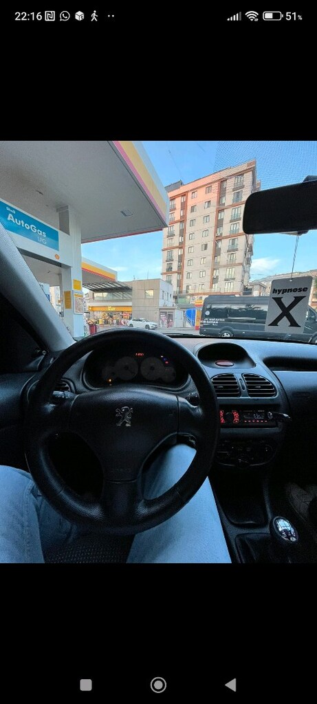 2005 1.4 BENZİN VE LPG Lİ PEUGEOT 206 - 10