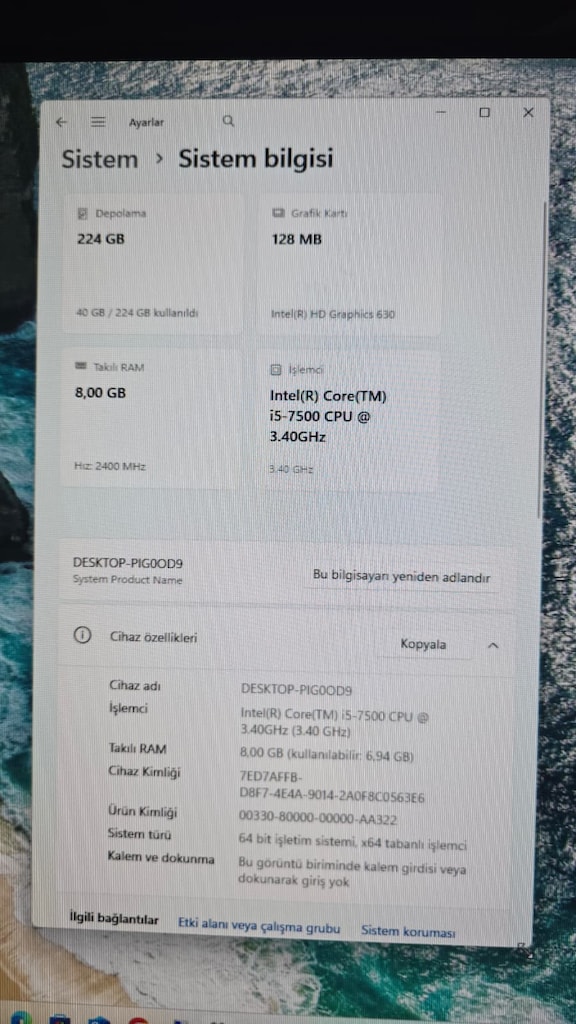 i5 7500 OFİS İNTERNET BİLGİSAYARI - 4