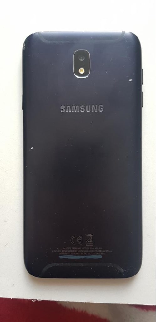 SAMSUNG J7 PRO ekran çatlak tepki yok parça amaçlı - 2