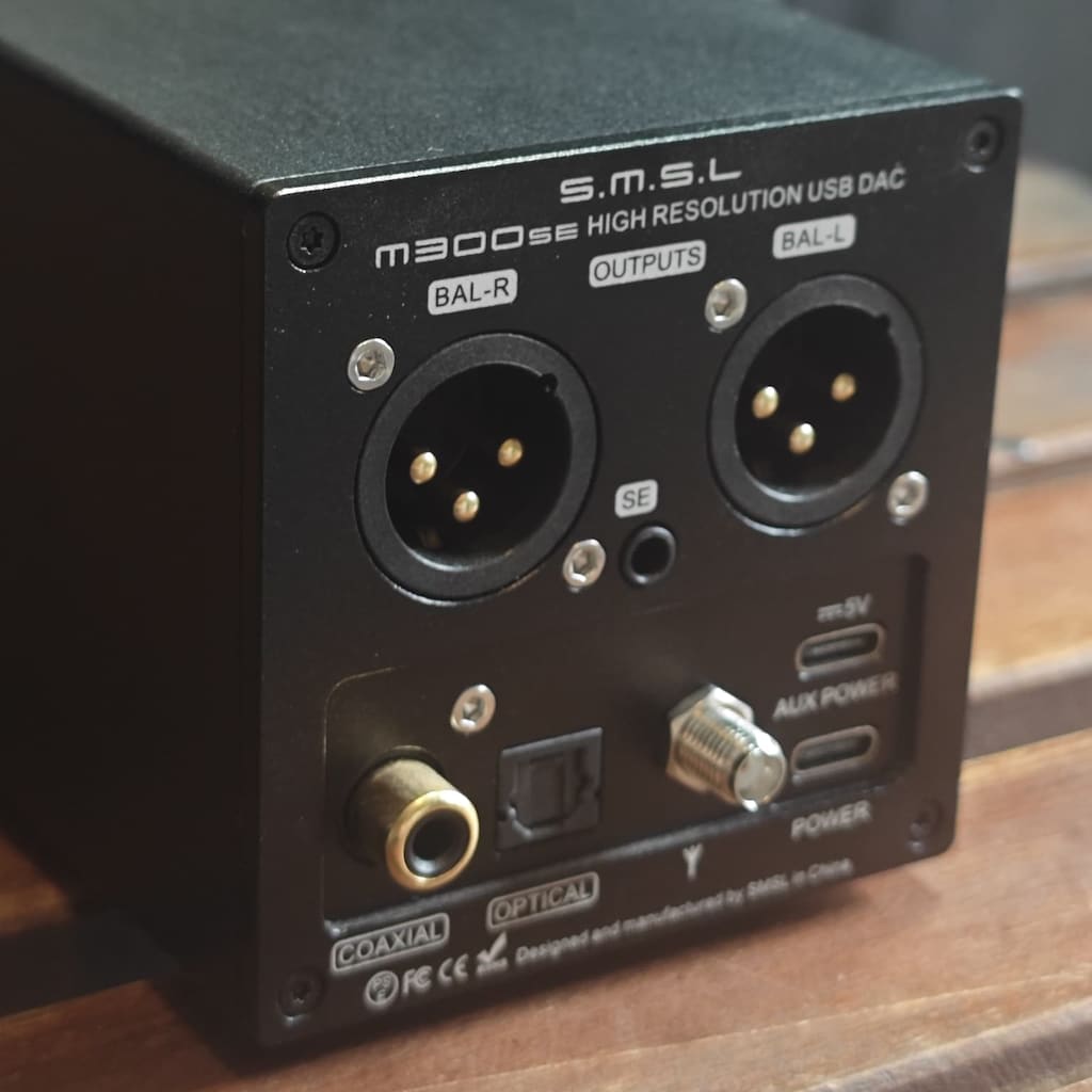 SMSL M300se HiFi XLR DAC 32-bit/768kHz Yüksek Çözünürlüklü Ses - 12