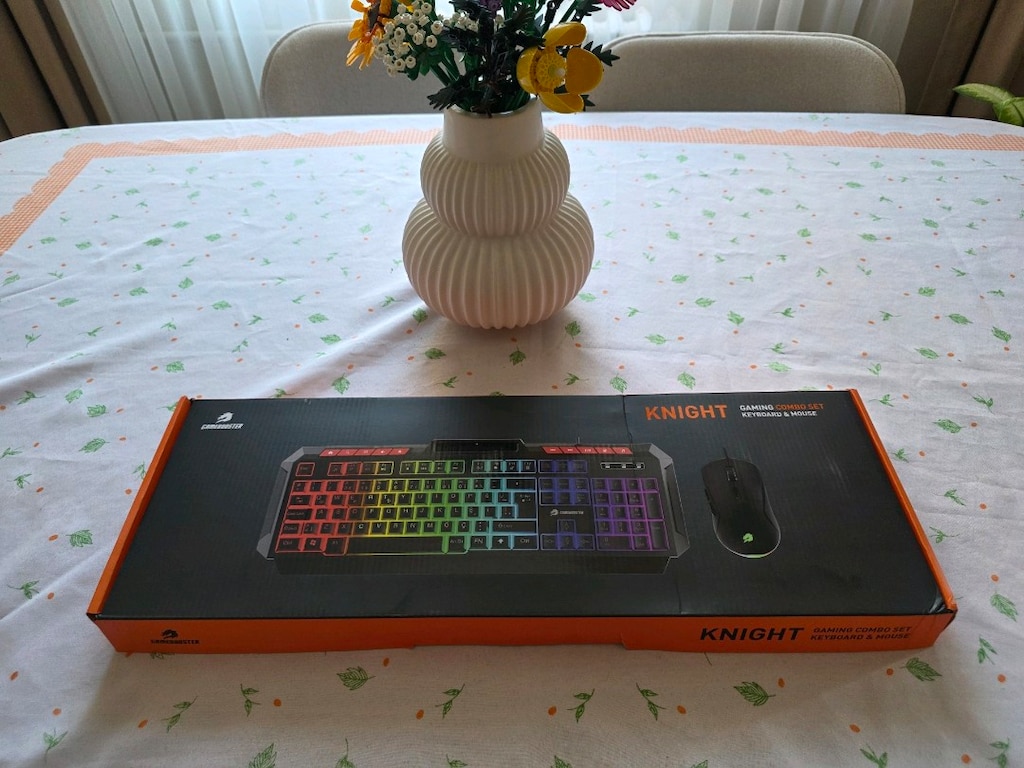 GameBooster Siyah Klavye Mouse Set Sıfır Kutu Satıyorum - 2