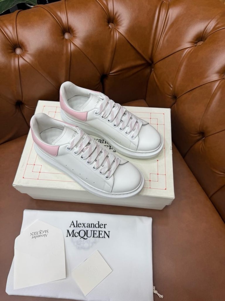 ALEXANDER MCQUEEN PEMBE SPOR AYAKKABI 38 NUMARA - 3