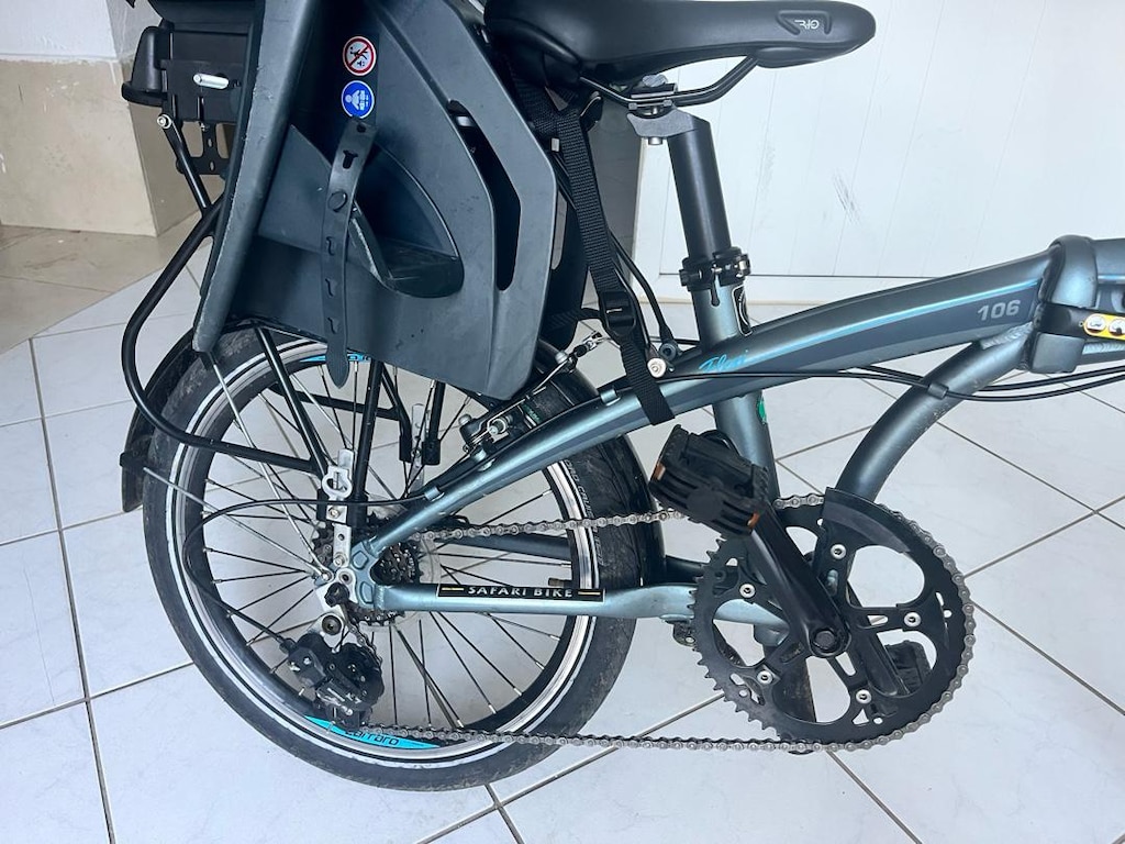 CARRARO FLEXI 106 KATLANIR BİSİKLET + ÇOCUK KOLTUĞU - 3