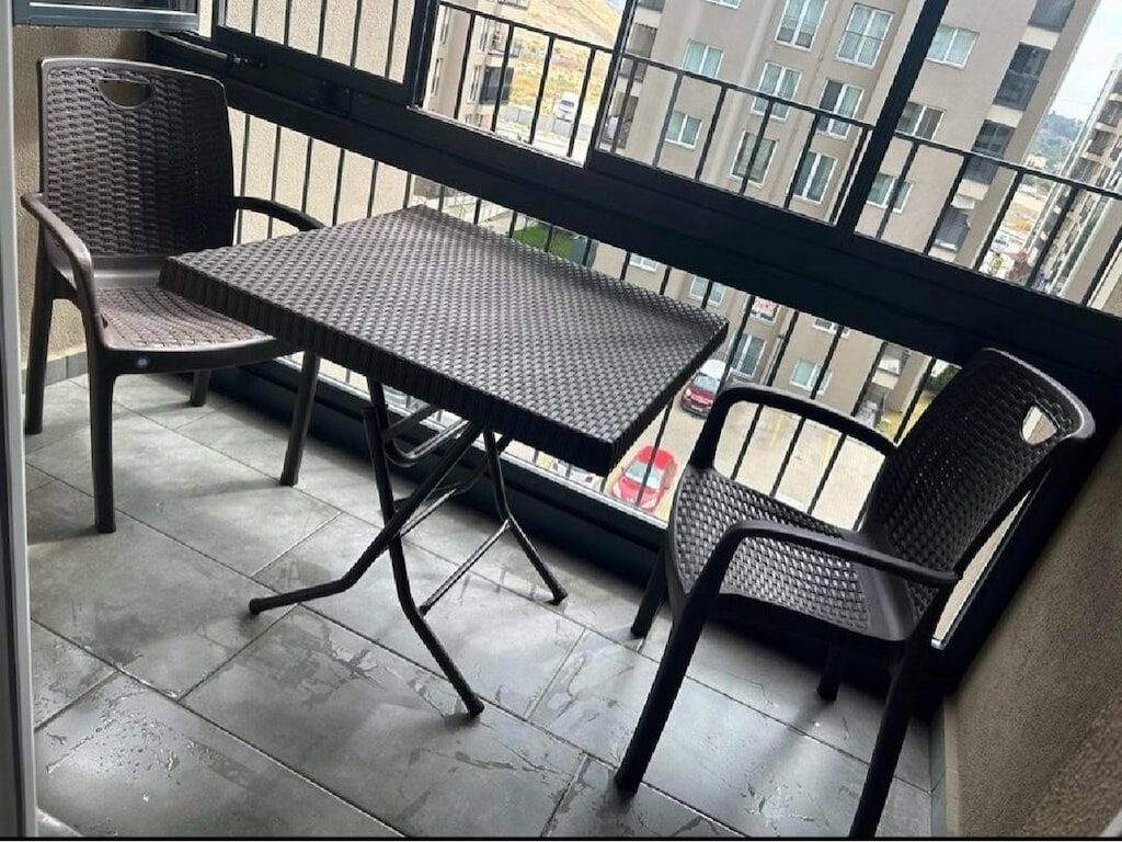 Rattan Masa 2 Sandalye 2 Tabure - 4