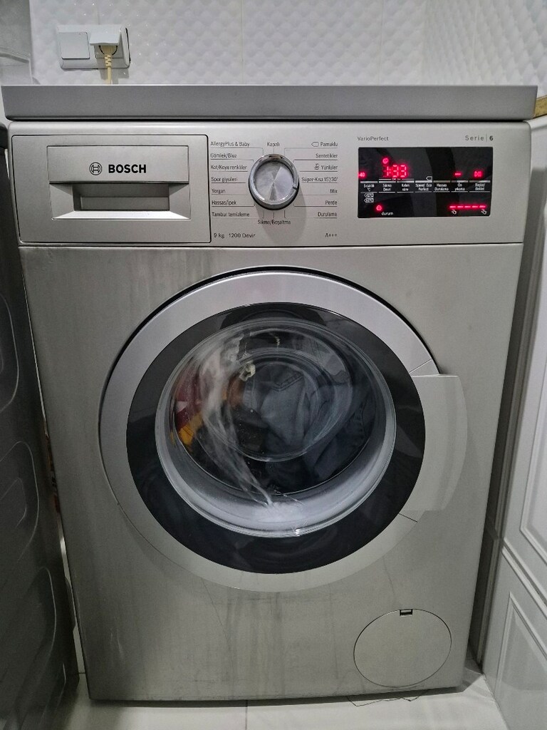 Bosch marka 9 kilo camaşır makinesi - 3