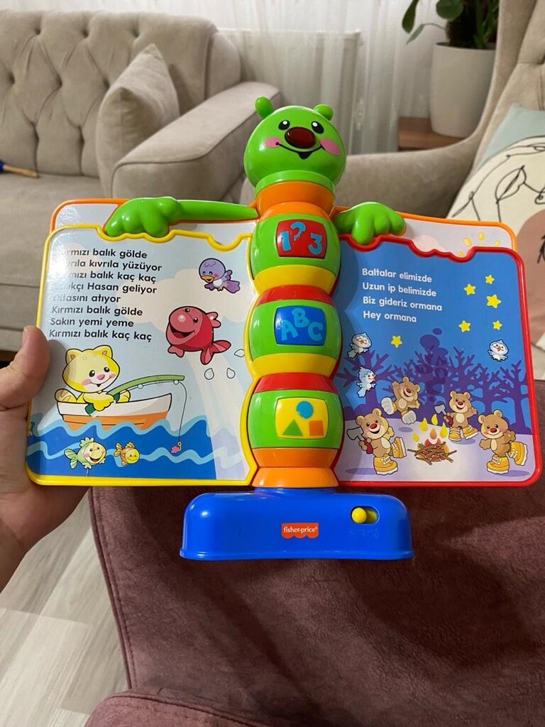 fisher price tırtıl kitap - 3