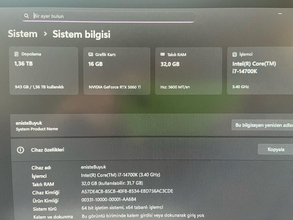 hayalet kasa gaming pc - 7