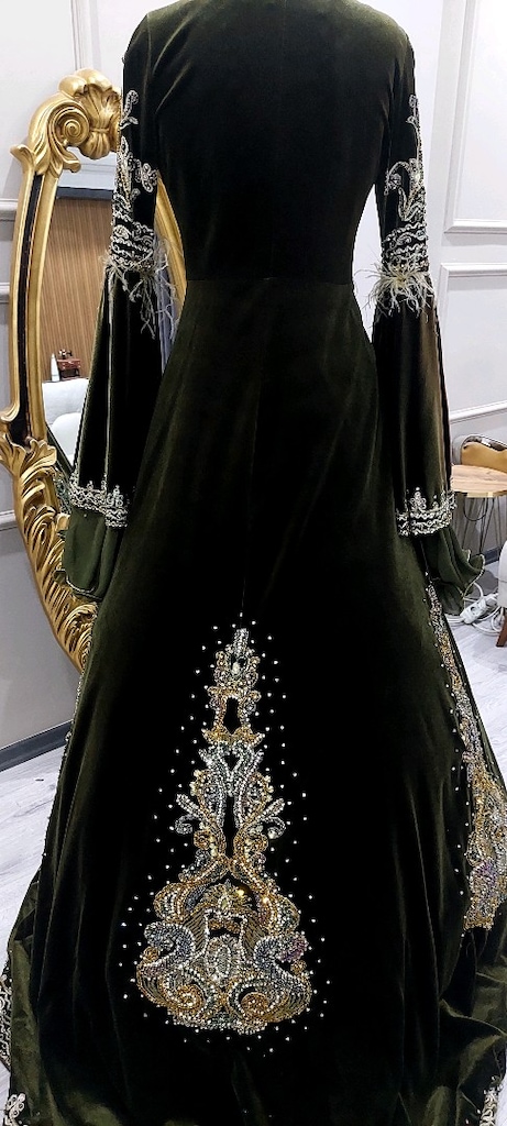 Yeşil kaftanlı bindallı - 7