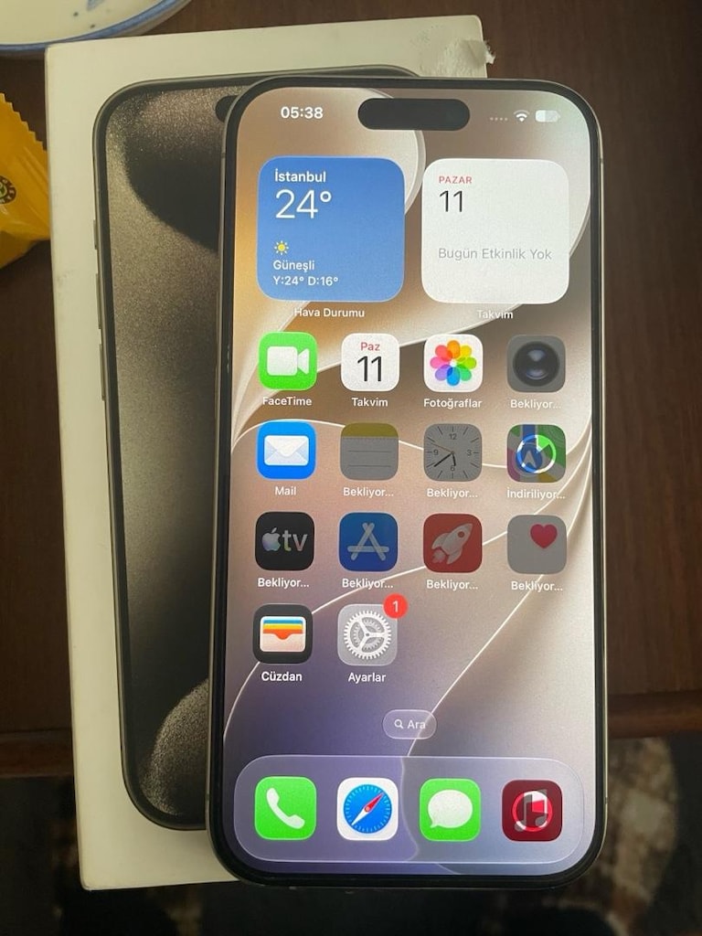 iPhone 15 pro 256 GB yd kullanima kapali - 5