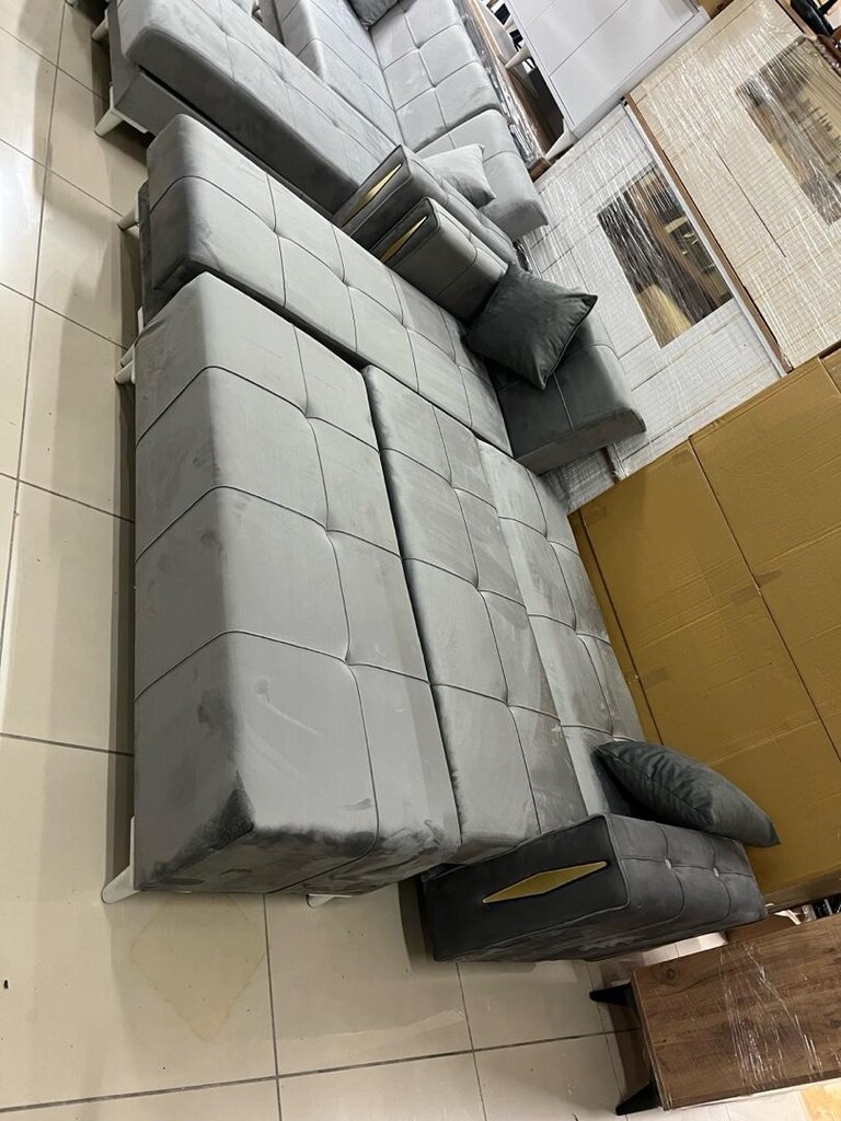250*160cm kaliteli L koltuk köşe takımı - 9