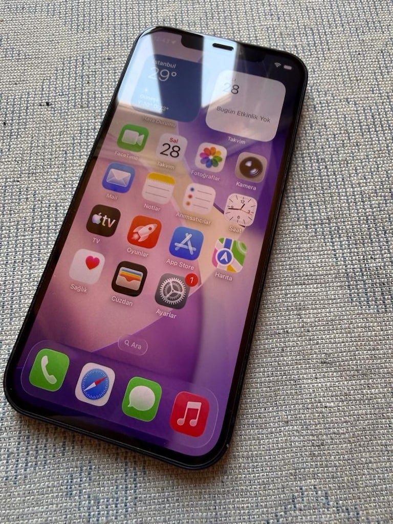 iPhone 12 128 GB YURT İÇİ YENİLENMİŞ CİHAZ FATURASI VAR - 3
