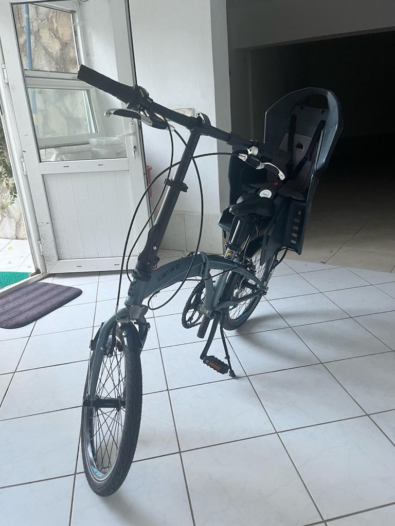CARRARO FLEXI 106 KATLANIR BİSİKLET + ÇOCUK KOLTUĞU - 6