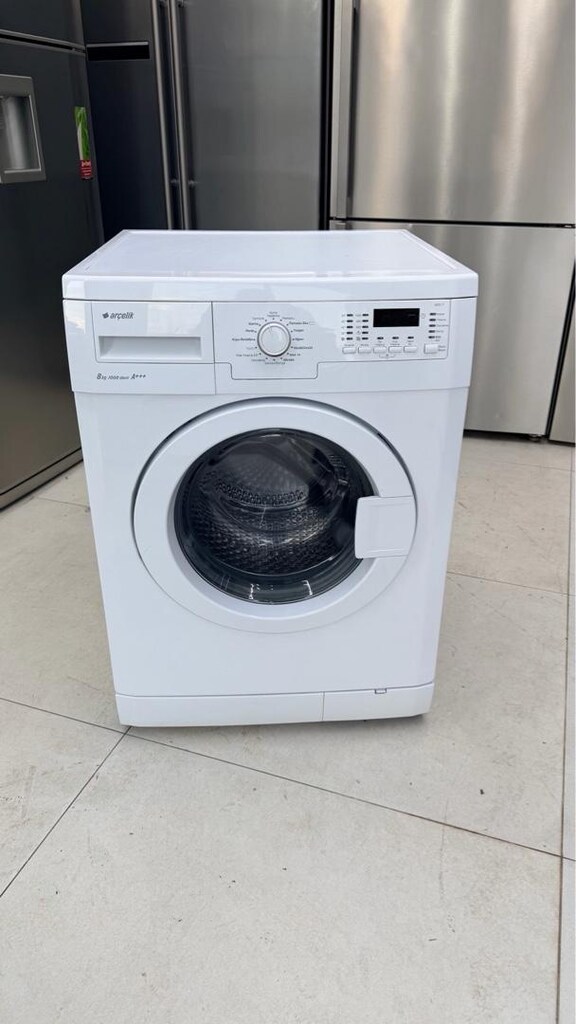 Arçelik 8 kg çamaşır makinası çok temiz sorunsuz çalışır durumda - 7