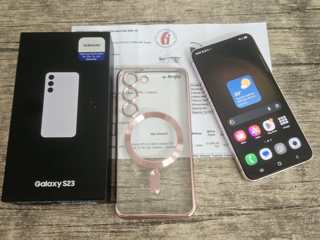 Samsung S23 / Çift Hat TR / 8 -256 GB / Kutu Faturalı - 2