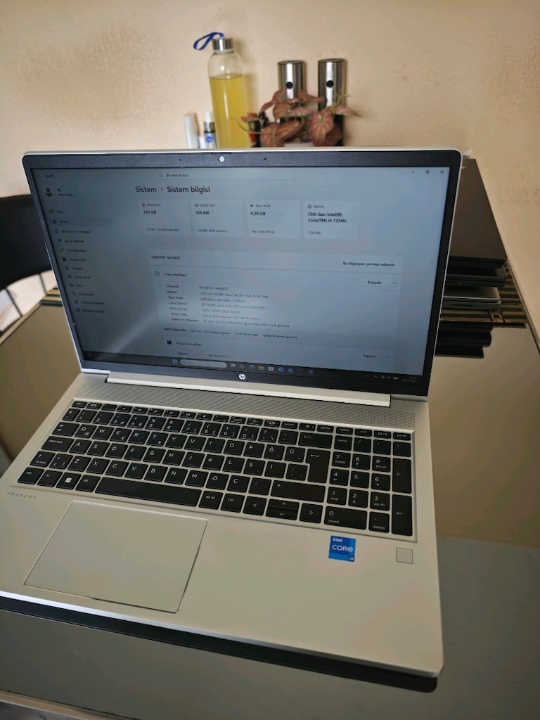 HP PROBOOK ŞIK TASARIM! Gümüş metal kasa.13 Nesil. Laptop PC. - 2