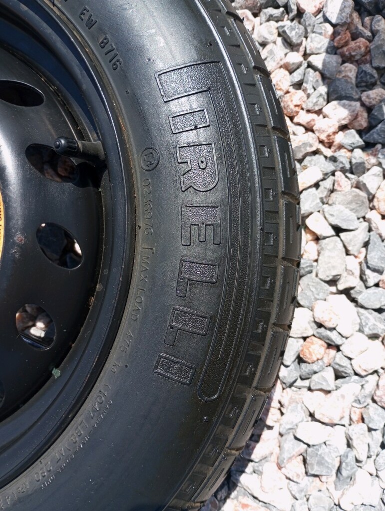 13 cant 4 bijon ince stepne sıfır ayarında 135/80/13 - 3