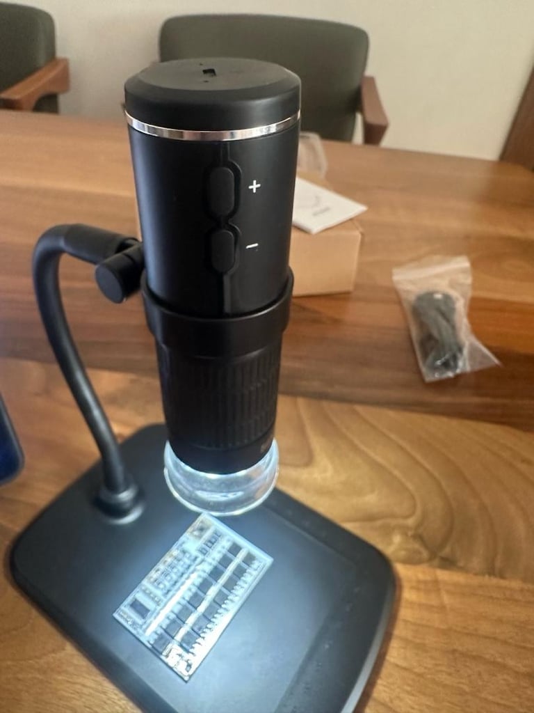 Şarjlı Kablosuz WiFi Dijital Mikroskop 1000X SIFIR - 11