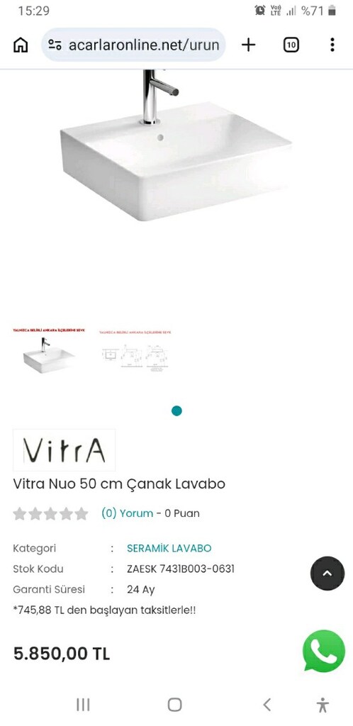 vitra lavoba diğer ilanlarıma da bakın - 3
